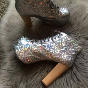 Jeffrey Campbell Holographic Litas